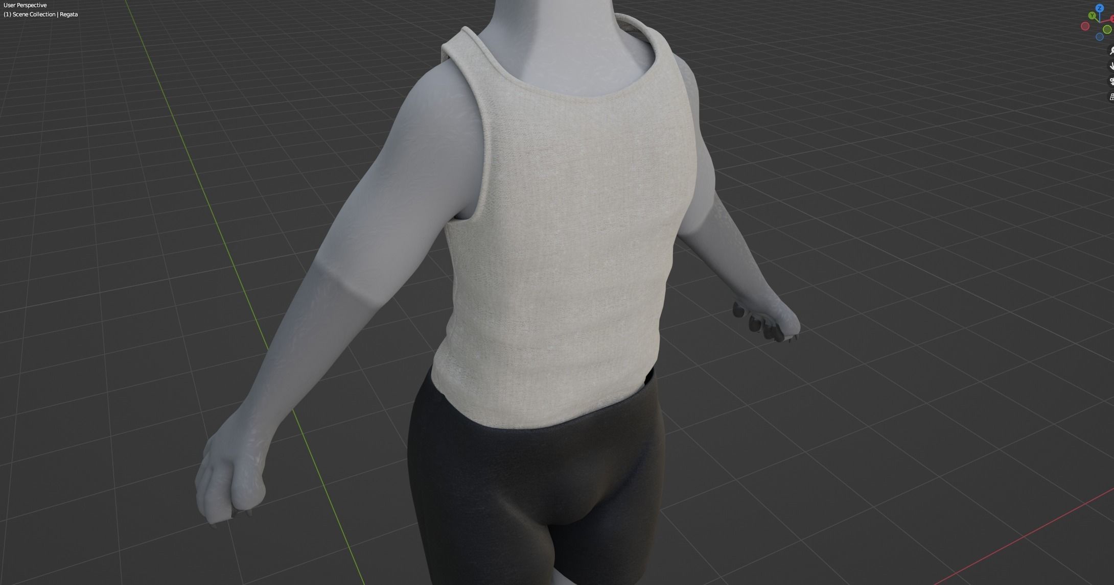 Apolo Anthro White Lion 3D model_75