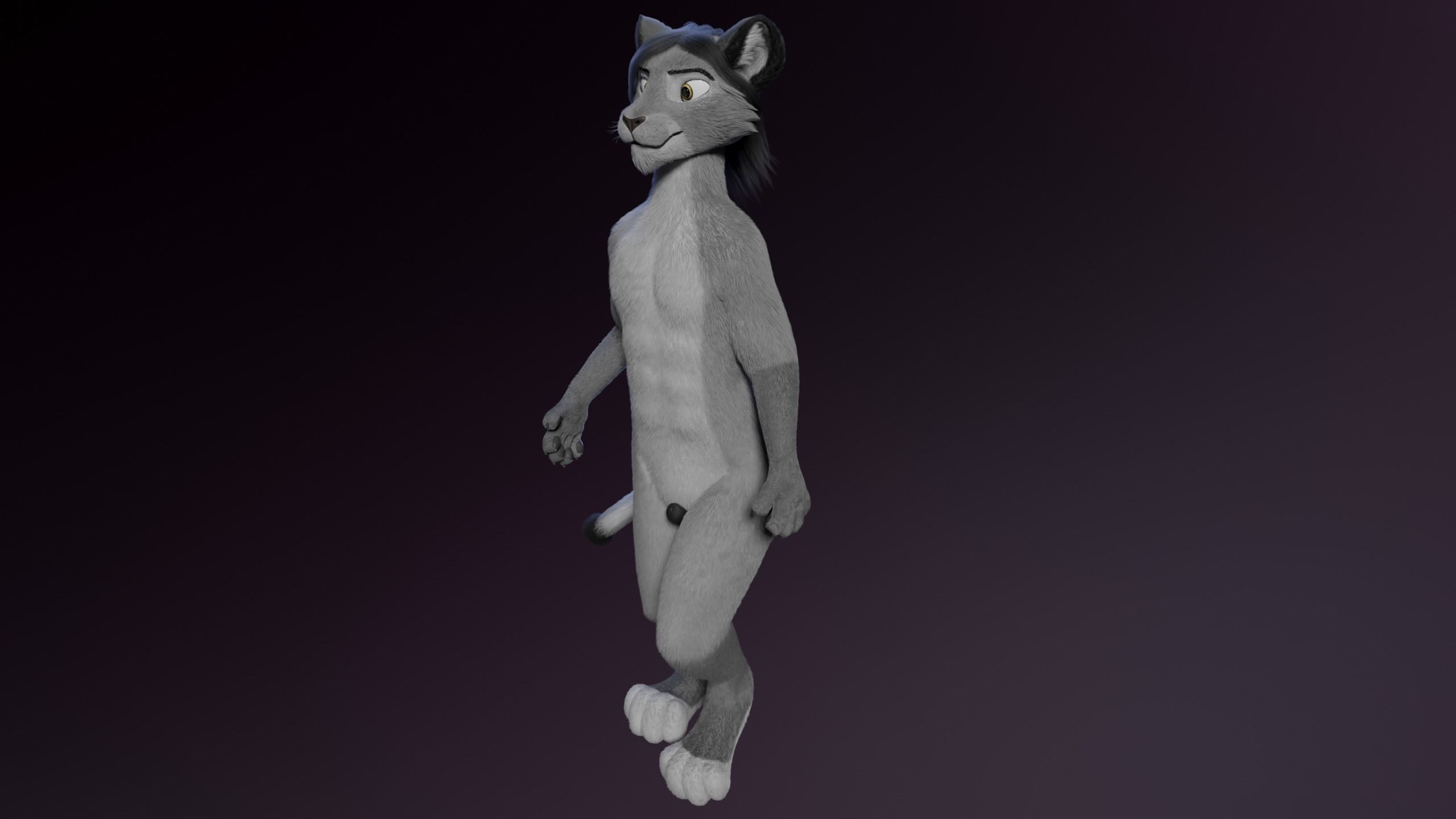 Apolo Anthro White Lion 3D model_19
