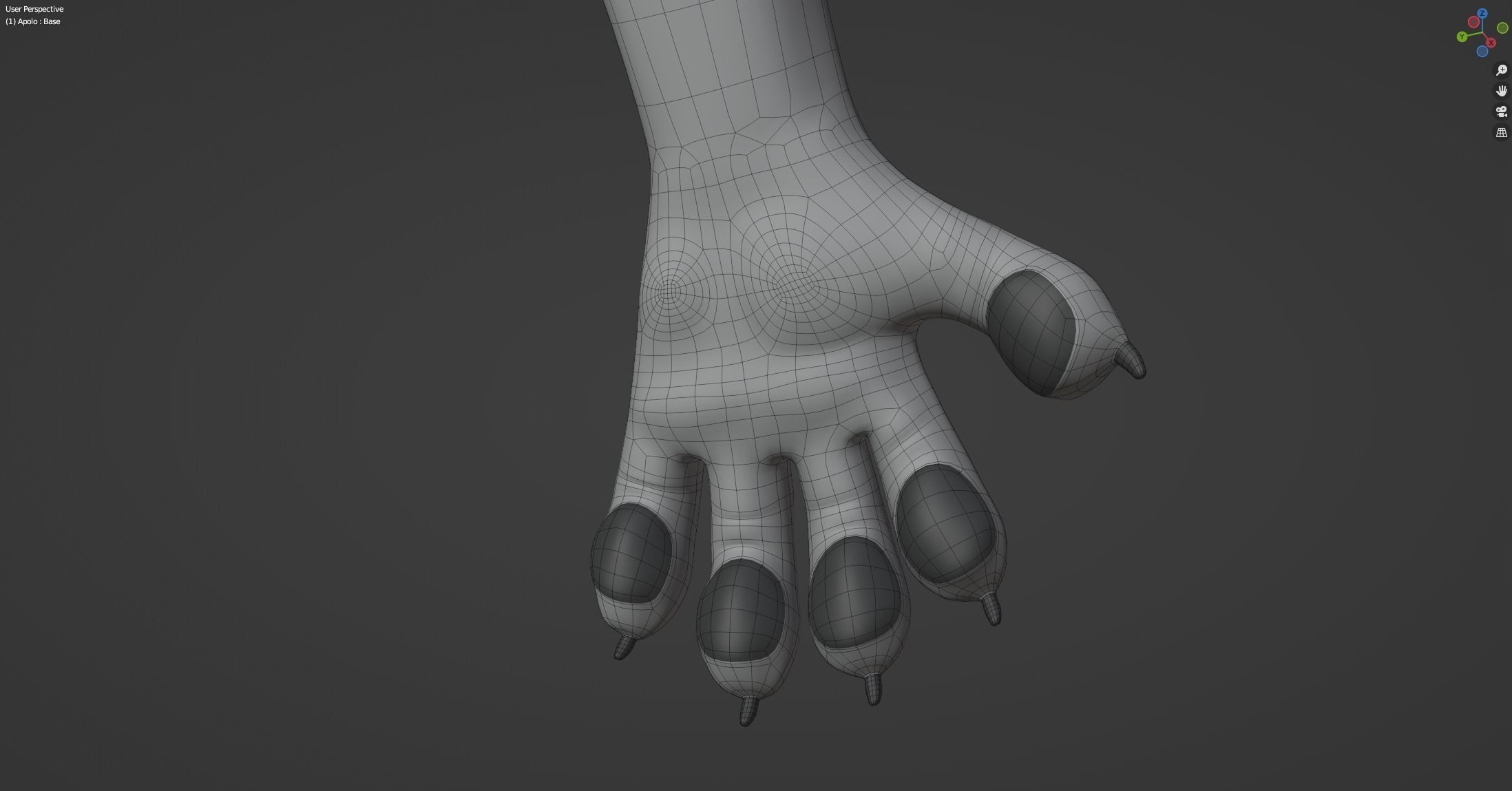 Apolo Anthro White Lion 3D model_62