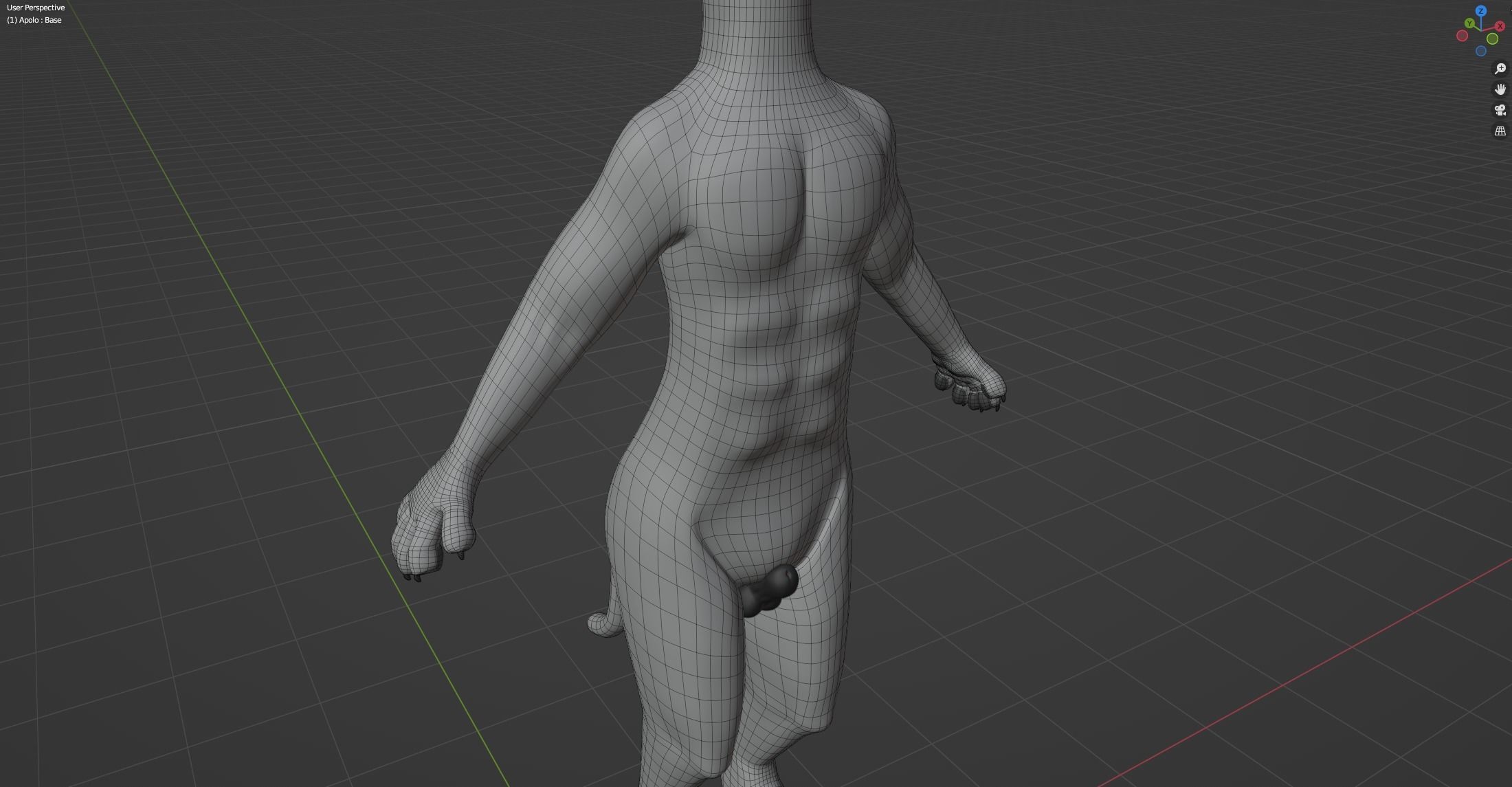 Apolo Anthro White Lion 3D model_59