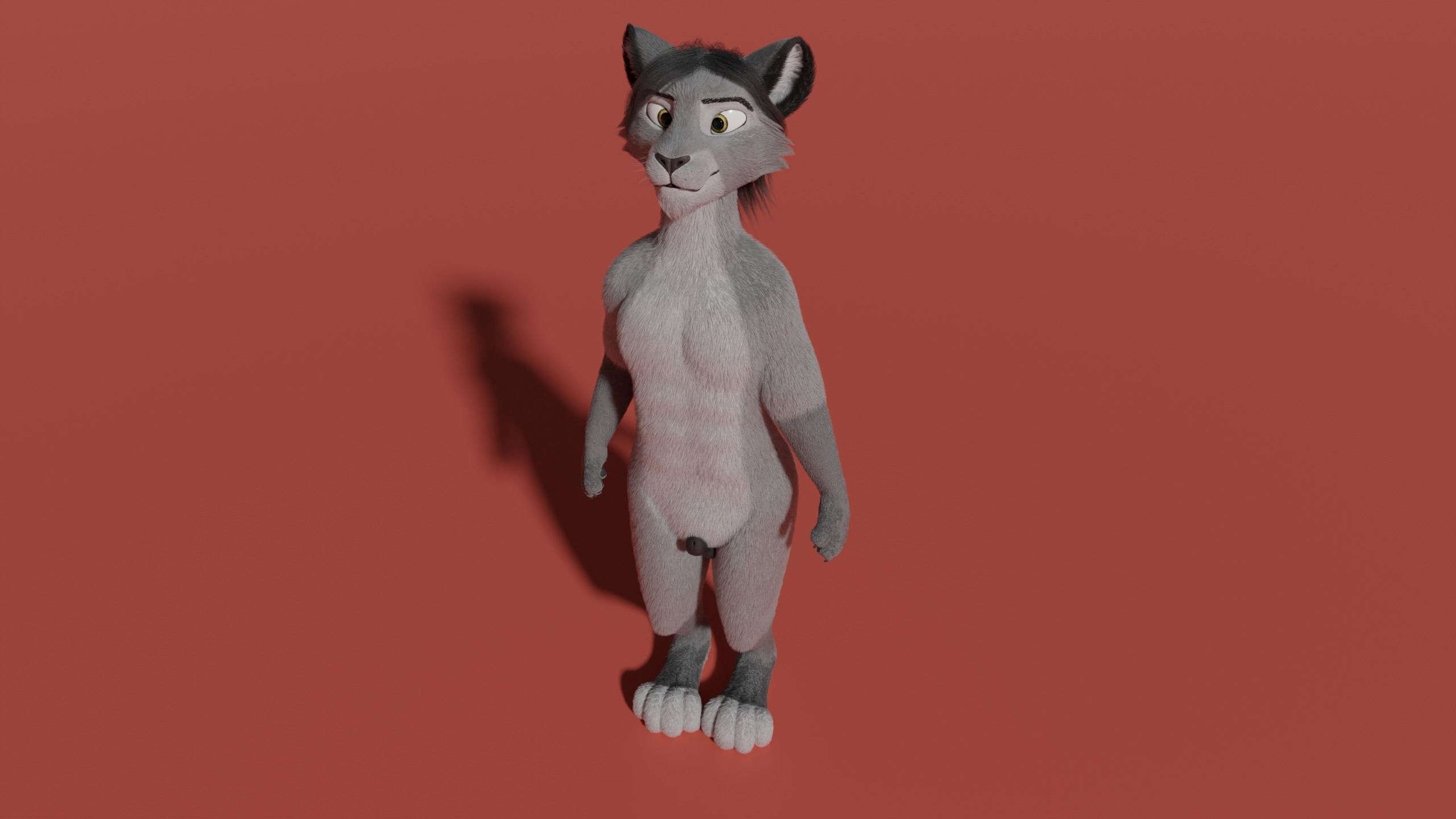 Apolo Anthro White Lion 3D model_34