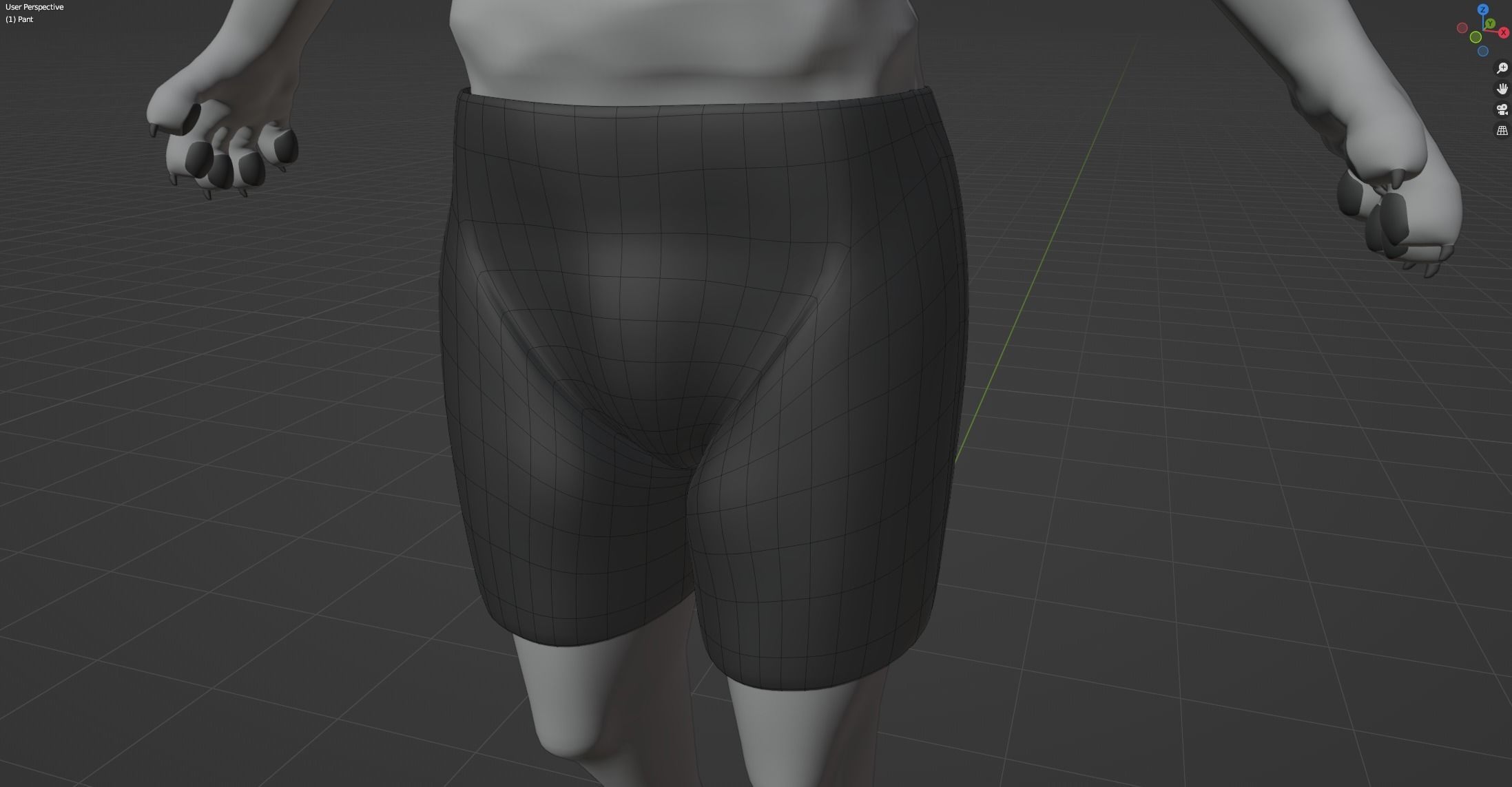 Apolo Anthro White Lion 3D model_70