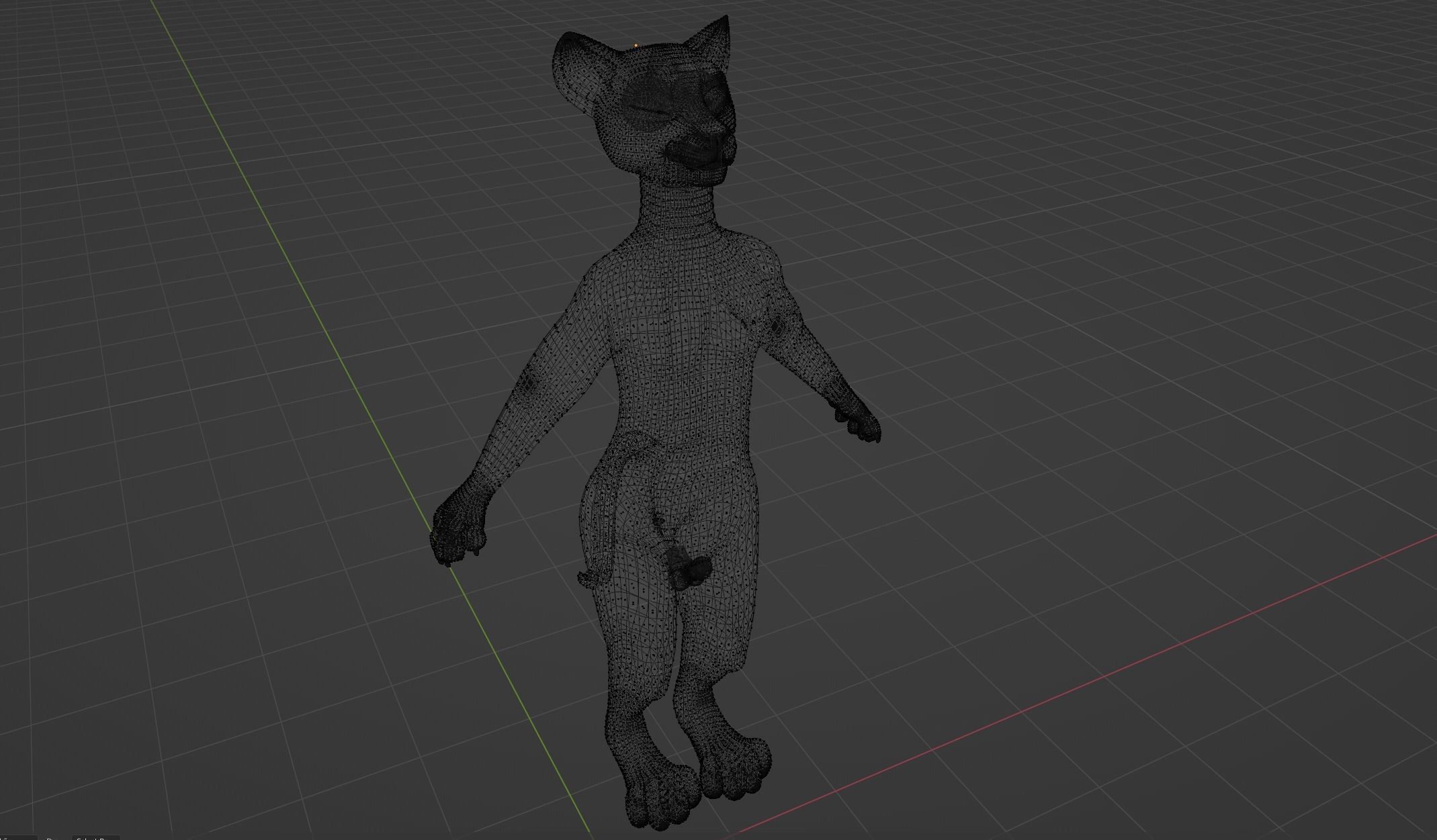 Apolo Anthro White Lion 3D model_35