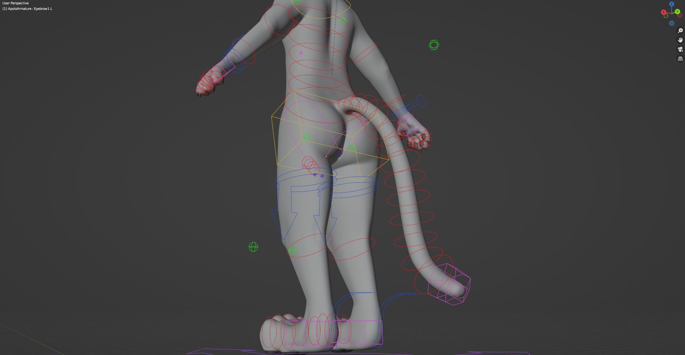 Apolo Anthro White Lion 3D model_38