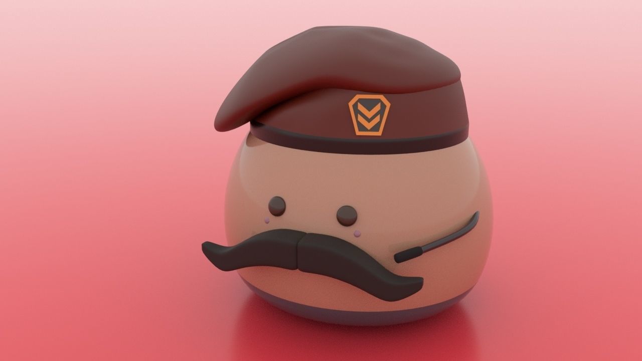 Valorant Agents Low-poly 3D model_6