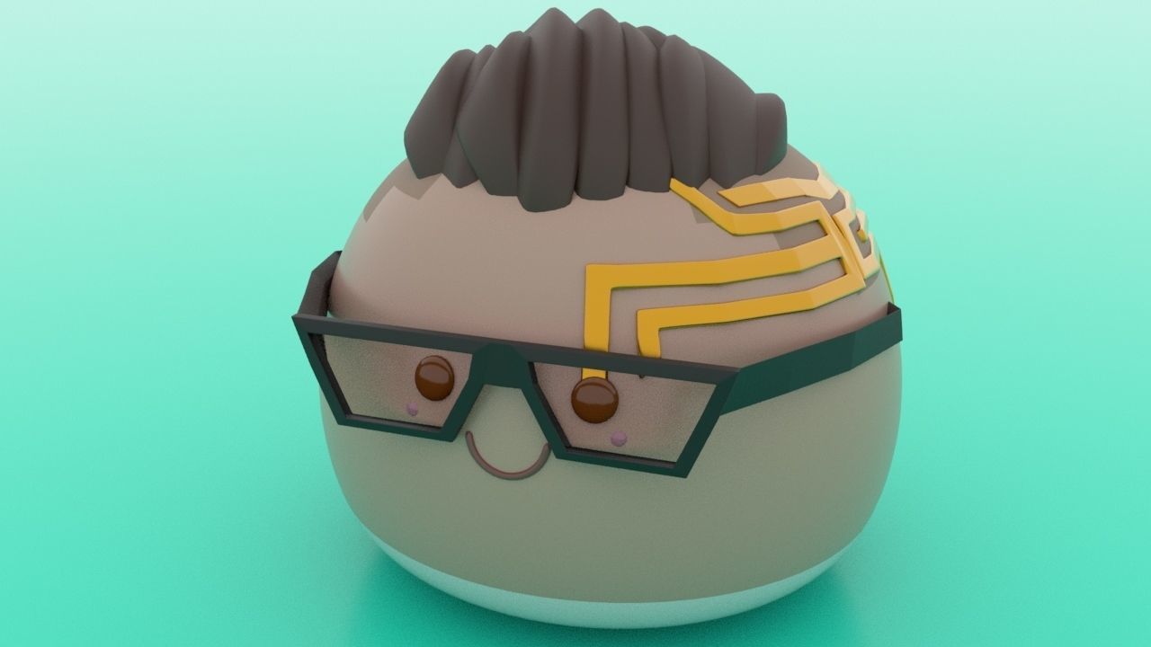 Valorant Agents Low-poly 3D model_8