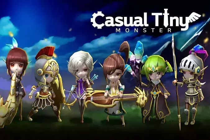 Casual Tiny Monster - Elf Pack