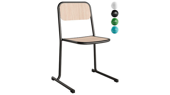 Canard Chair by Lars Hofsjo 3D model