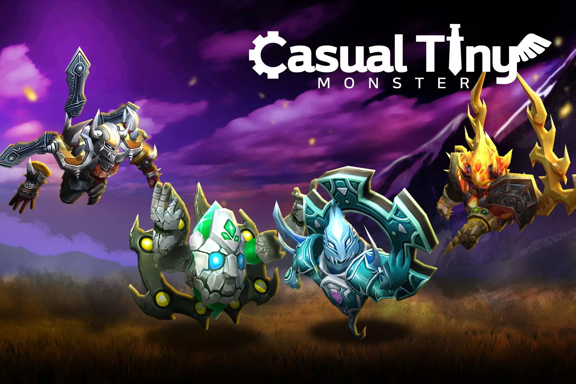 Casual Tiny Monster - Magician Pack Low-poly 3D model_0