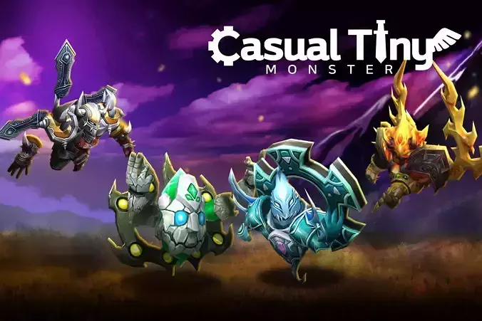 Casual Tiny Monster - Magician Pack