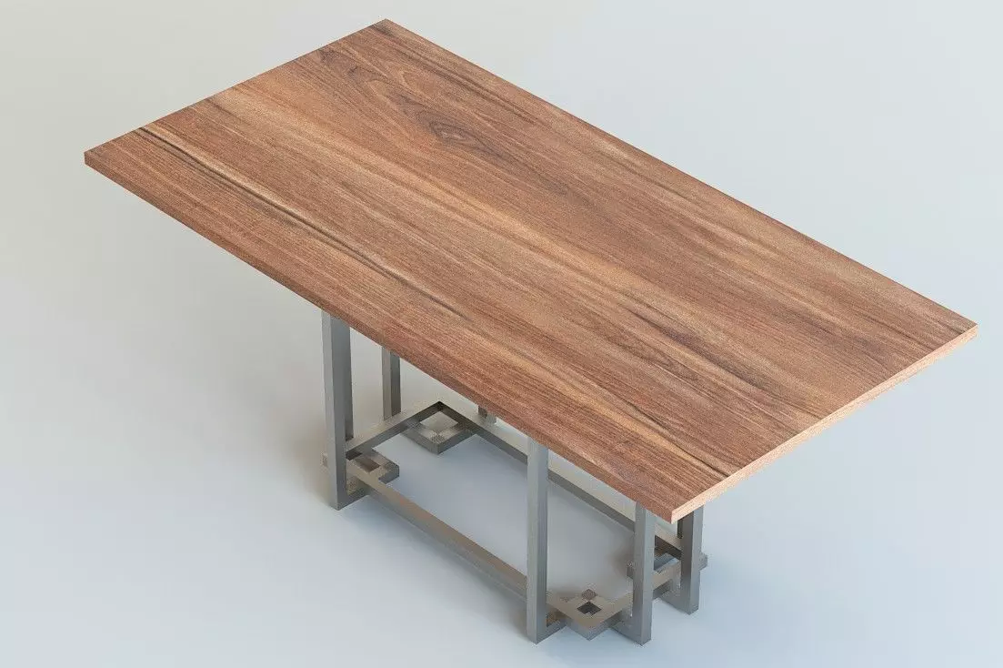 Lunch Table 1002 3D model