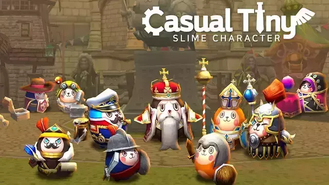 Casual Tiny Slime - NPC Pack