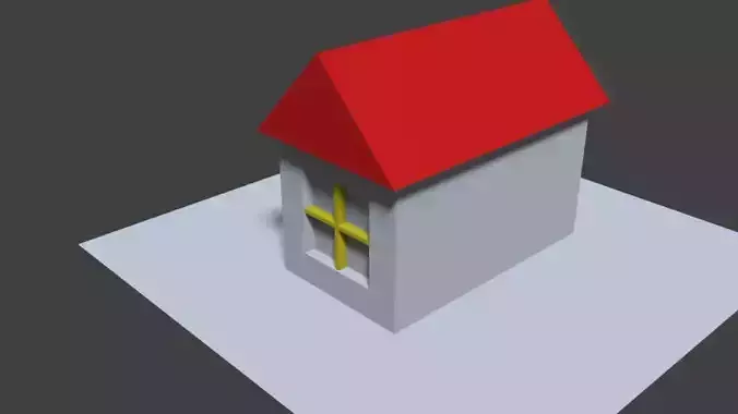 house with roof