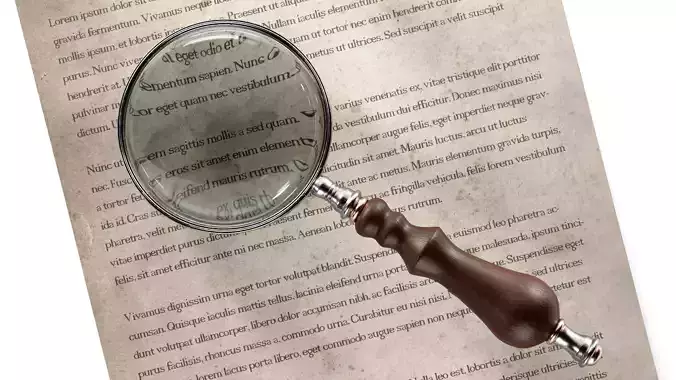 Magnifying Glass 3D model