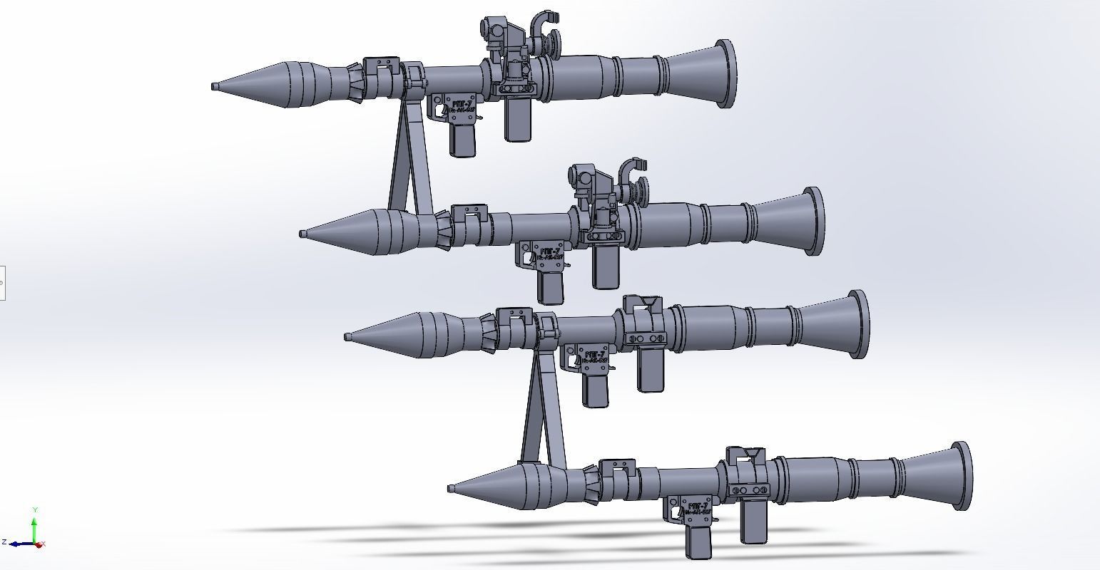 RPG-7 Fullpack 3D print model_3