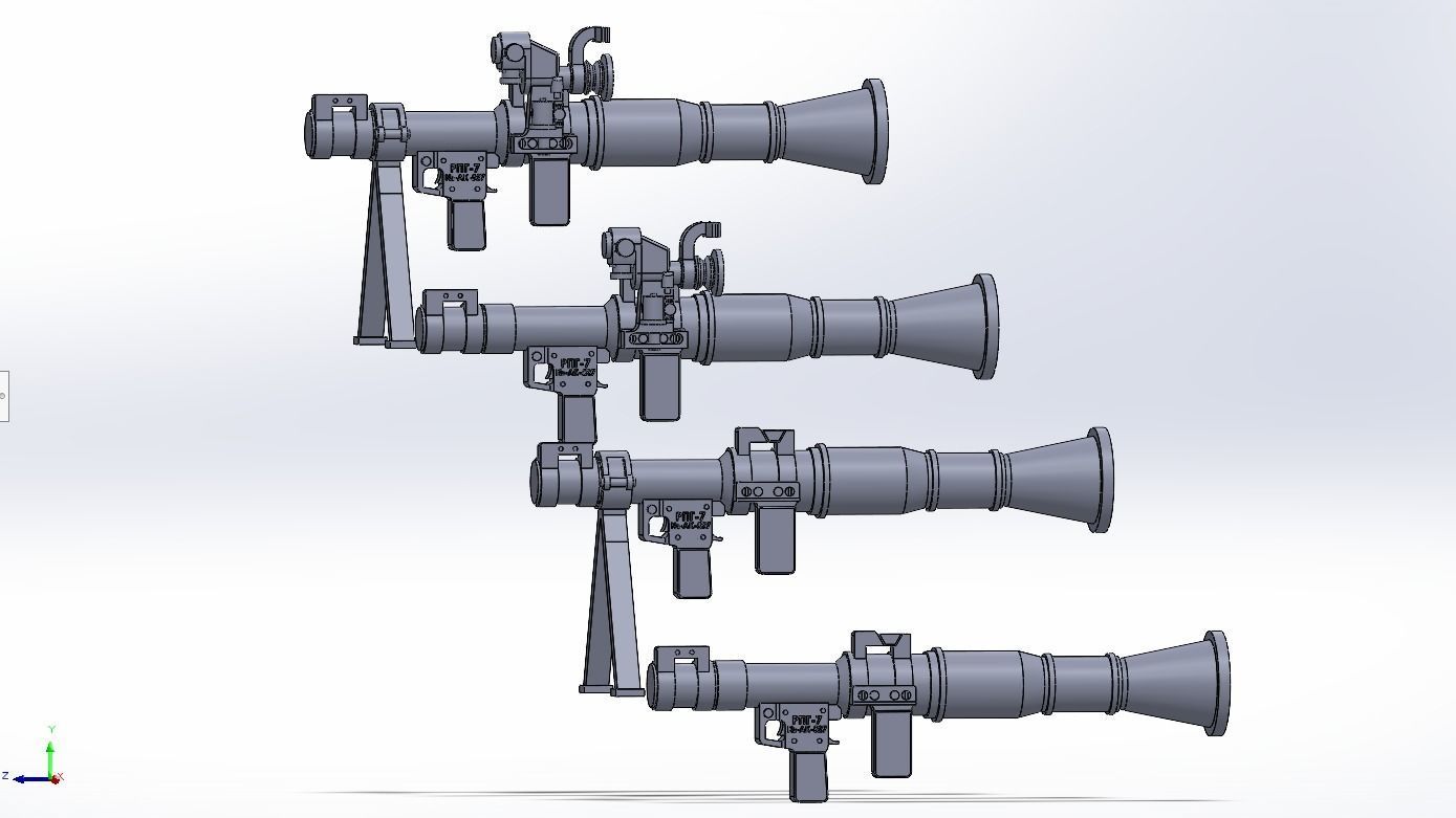 RPG-7 Fullpack 3D print model_1