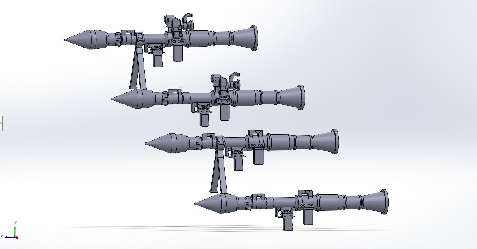 RPG-7 Fullpack 3D print model_4