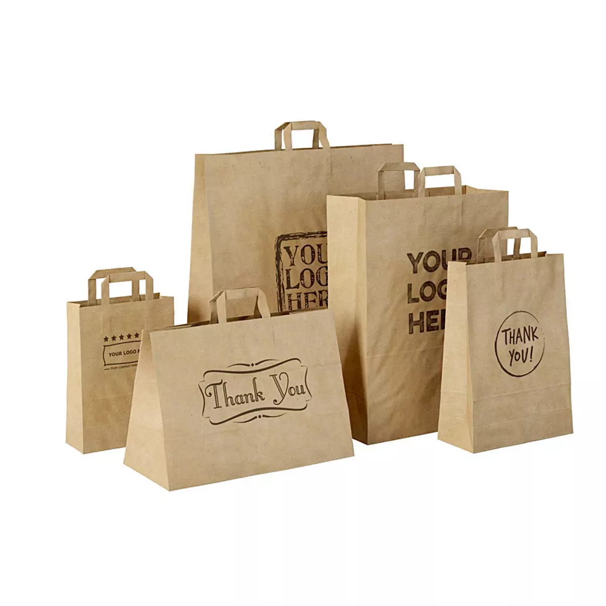 Paper bag 4 3D model_0