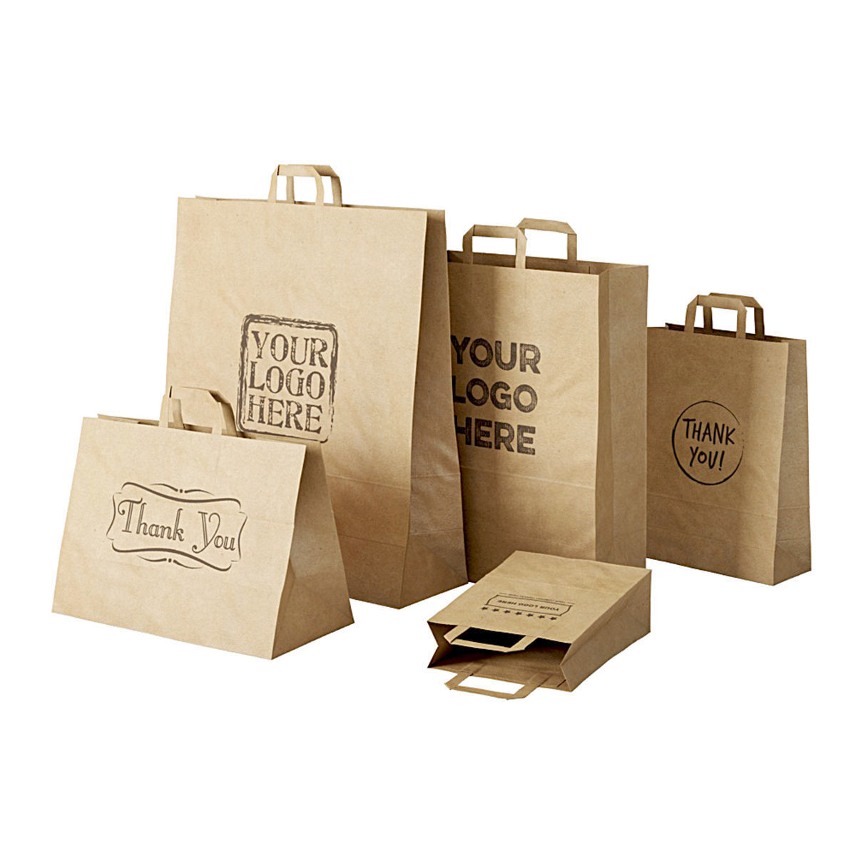 Paper bag 4 3D model_3