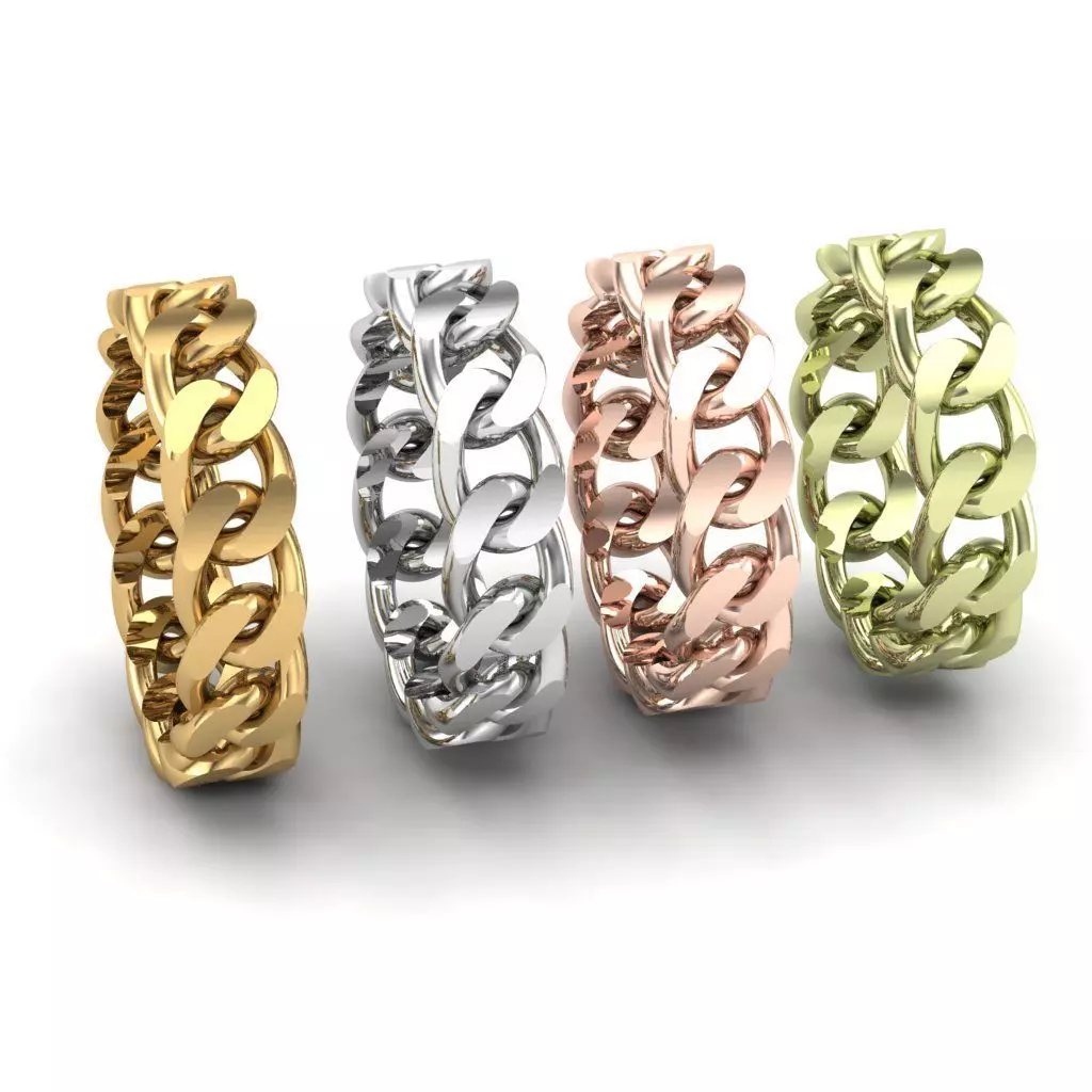 Cuban Ring 3D print model