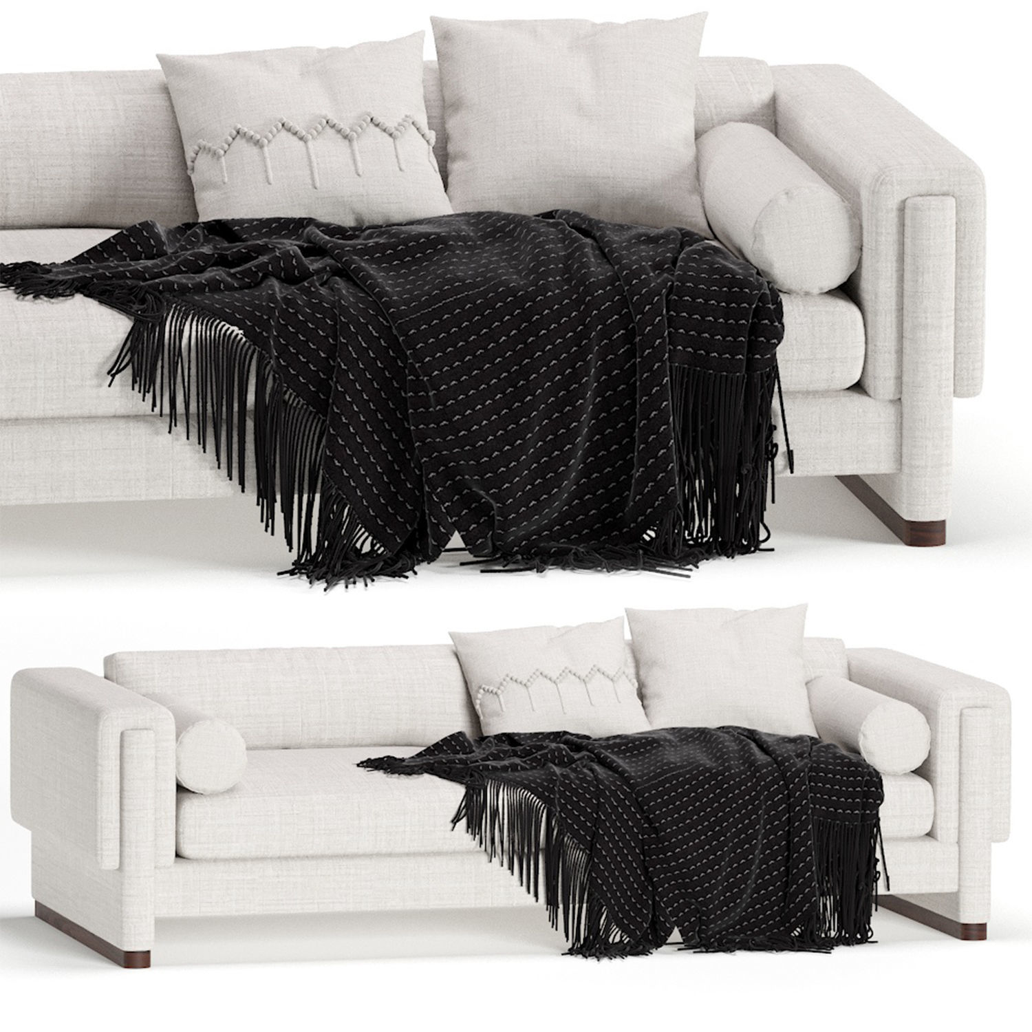 Howard Sofa by Egg Collective 2 Colors 3D model_4