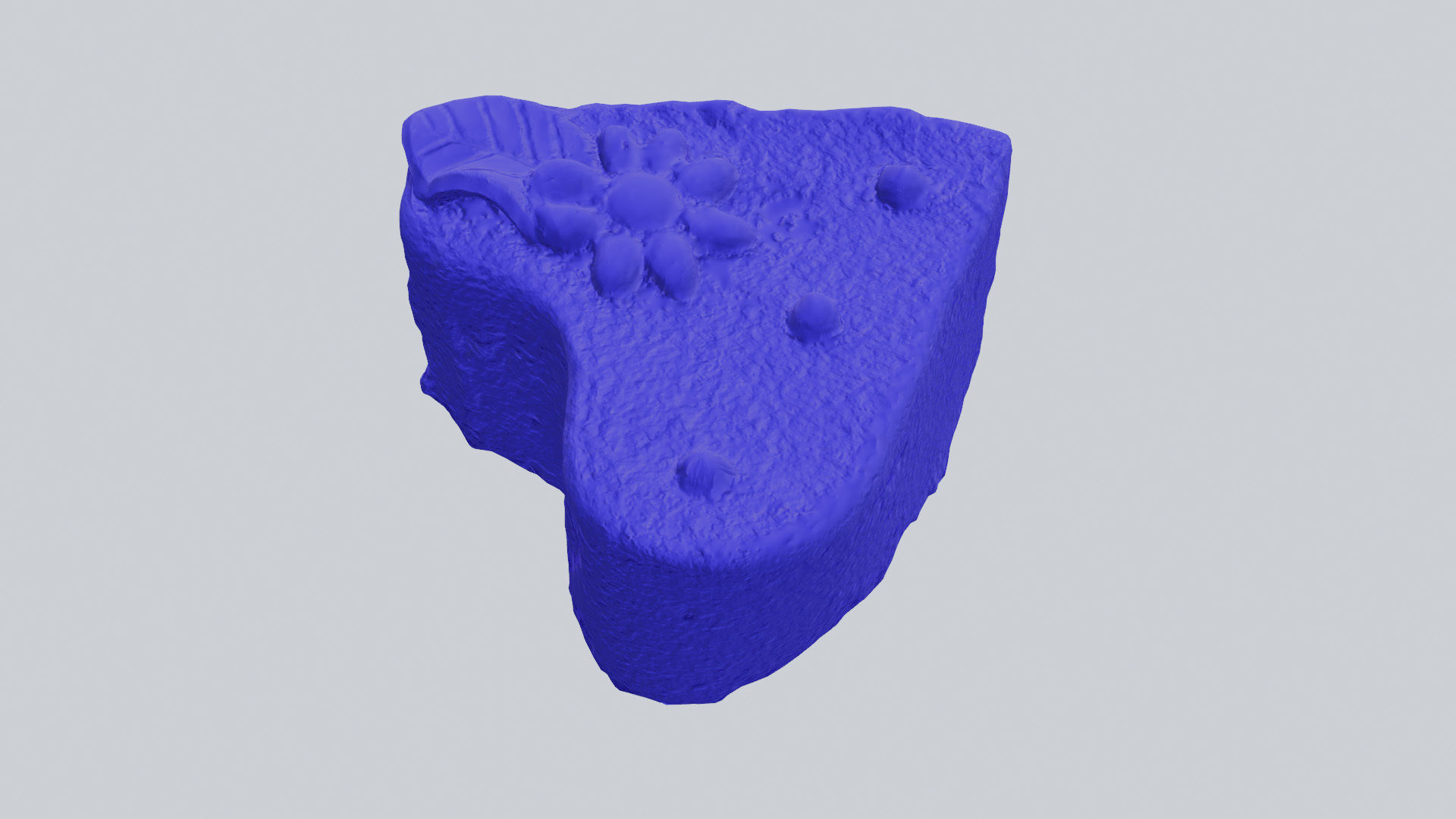 Red Cake pastry fancy cake or heart shape sponge cake 3D model_3