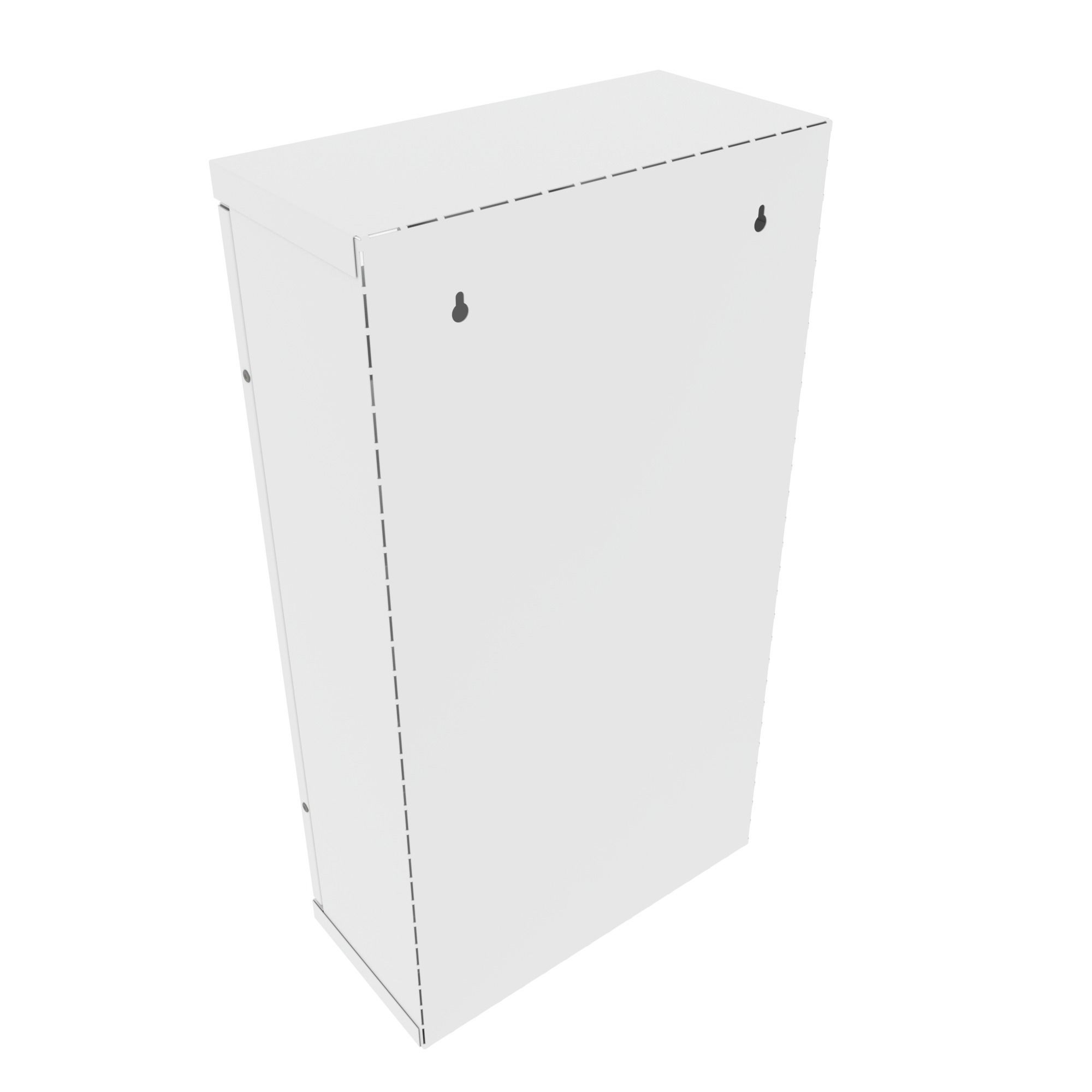 Mobilhotell storage cabinet with glass doors 3D model_3