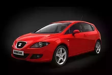 Car Seat Leon Ii 3D model