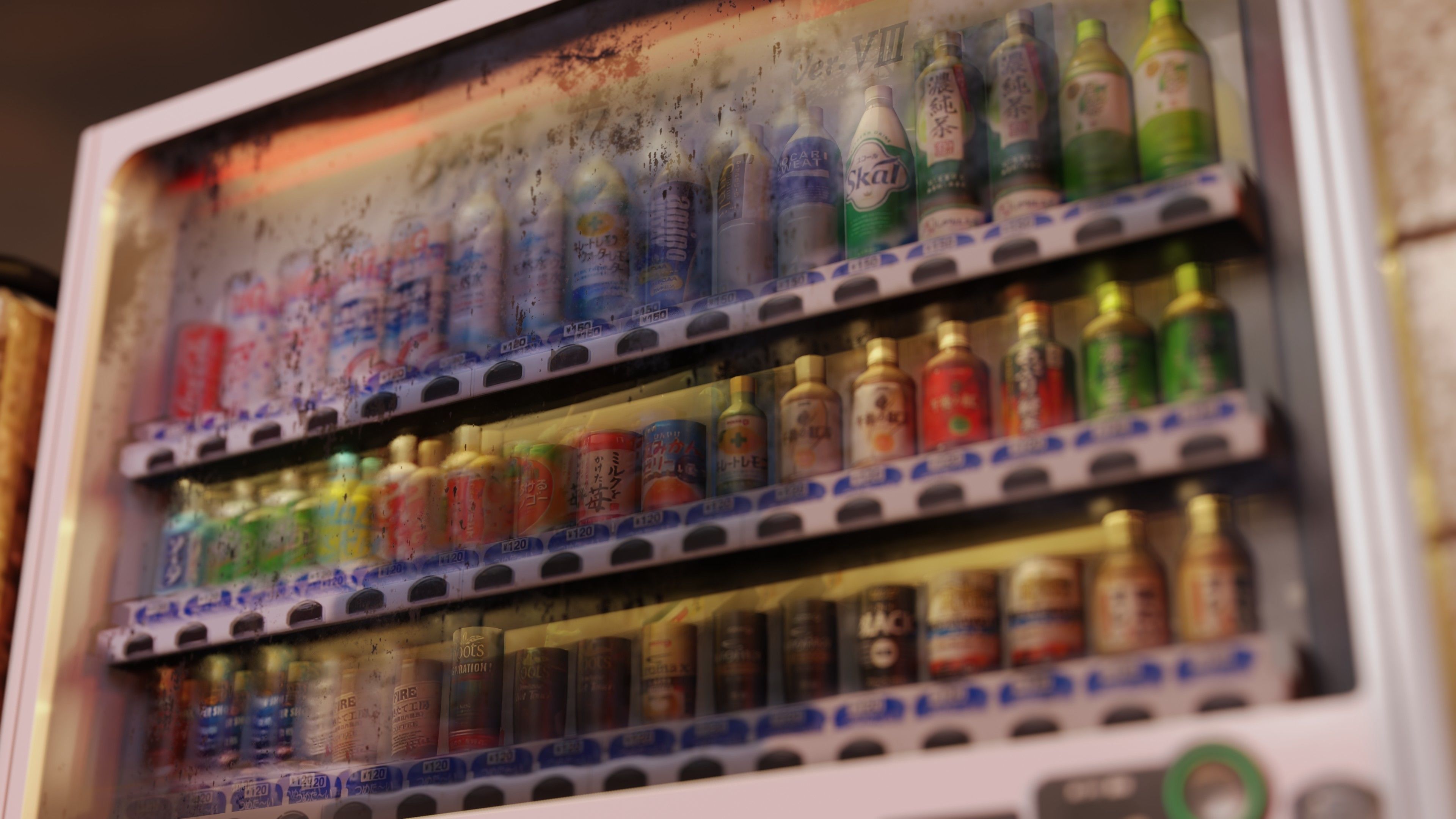 Vending Machine 2 Low-poly 3D model_7