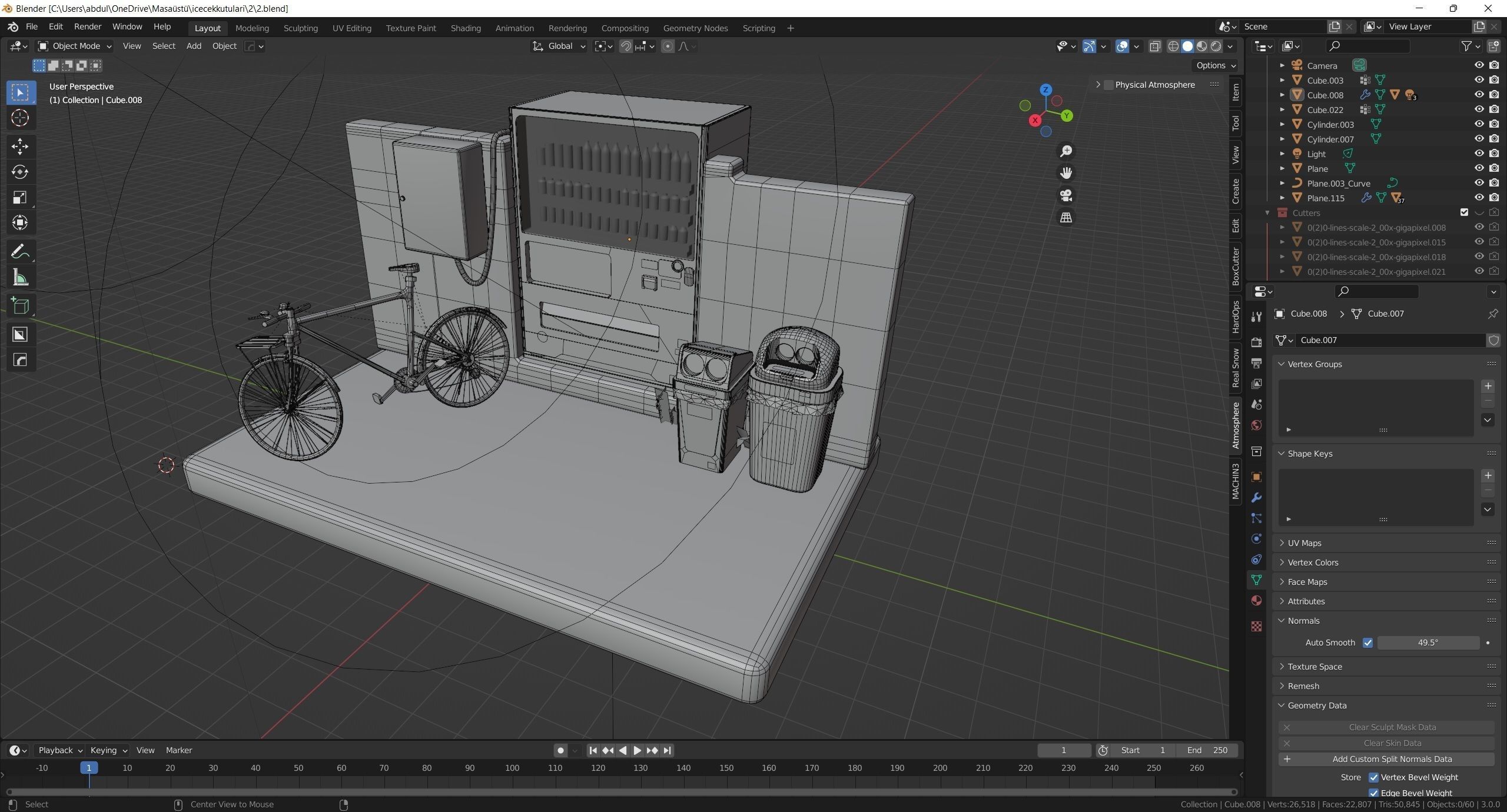 Vending Machine 2 Low-poly 3D model_3
