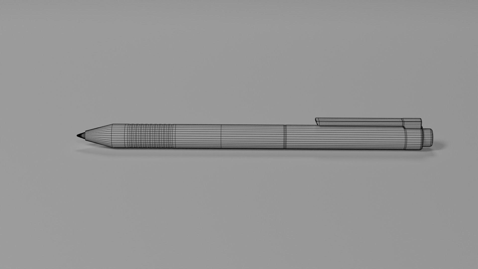 Pen 3D Low-poly 3D model_6