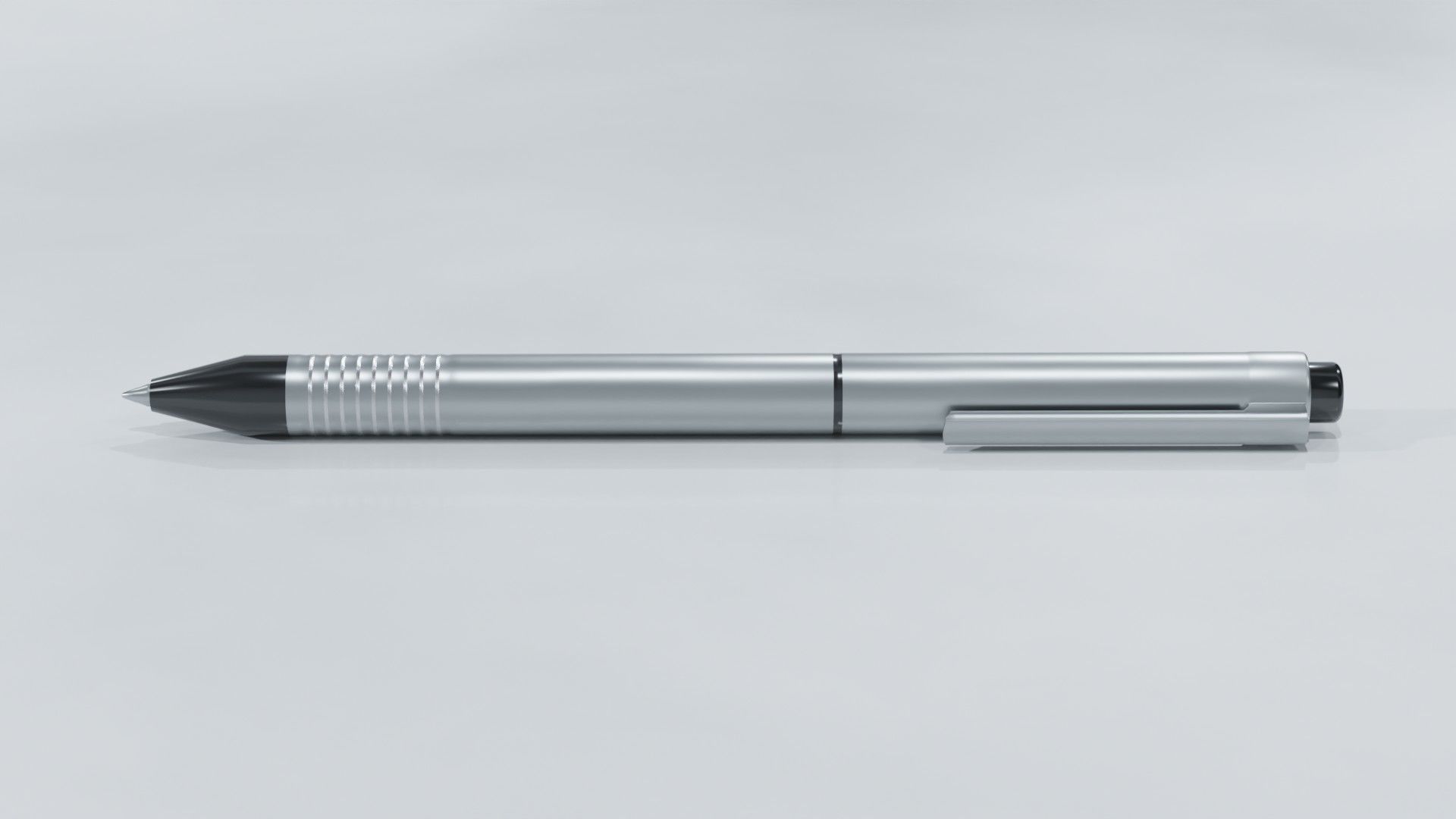 Pen 3D Low-poly 3D model_3