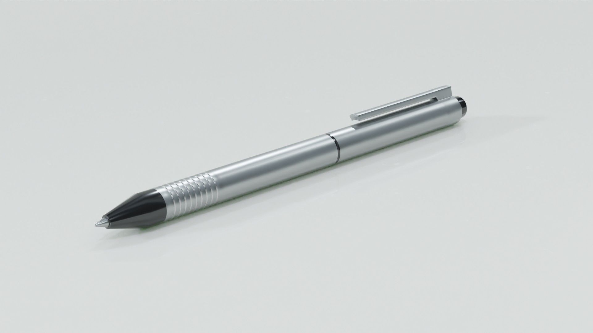 Pen 3D Low-poly 3D model_4