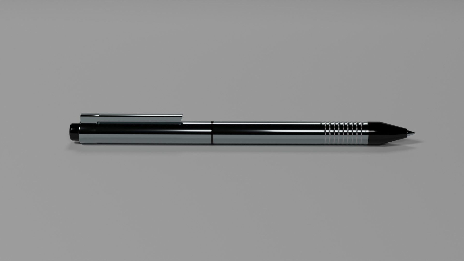 Pen 3D Low-poly 3D model_1