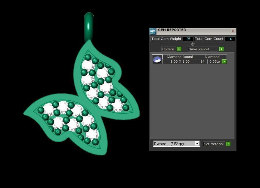 Pendant P131 3D Print Model 3D print model_1