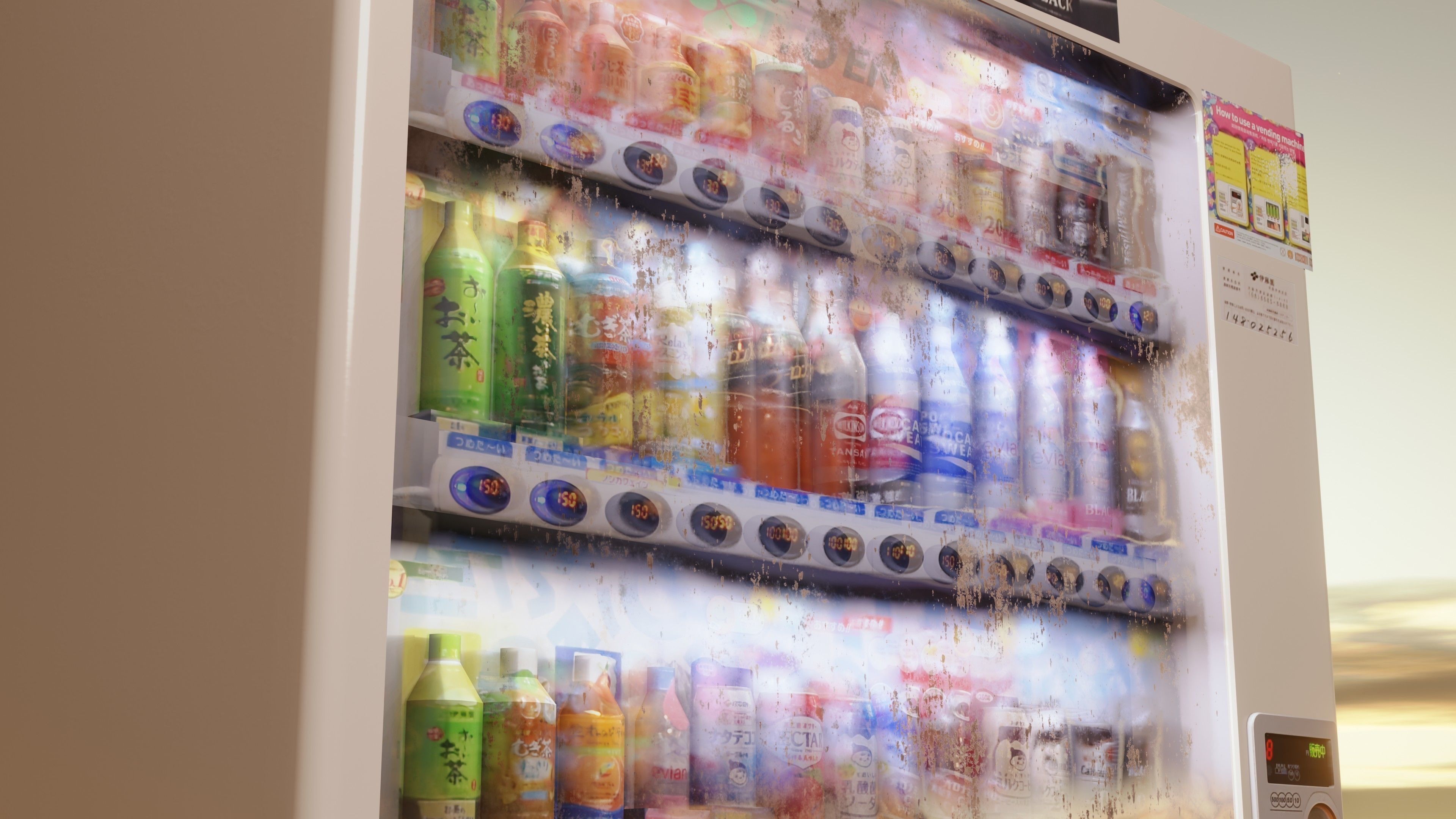 Vending Machine 4 Low-poly 3D model_12