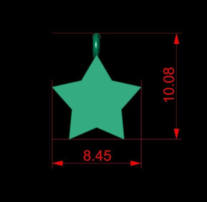 Pendant P132 3D Print Model 3D print model_1