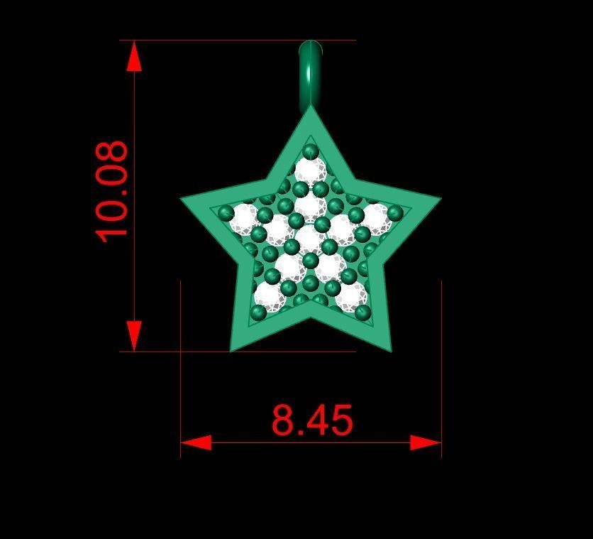 Pendant P133 3D Print Model 3D print model_2