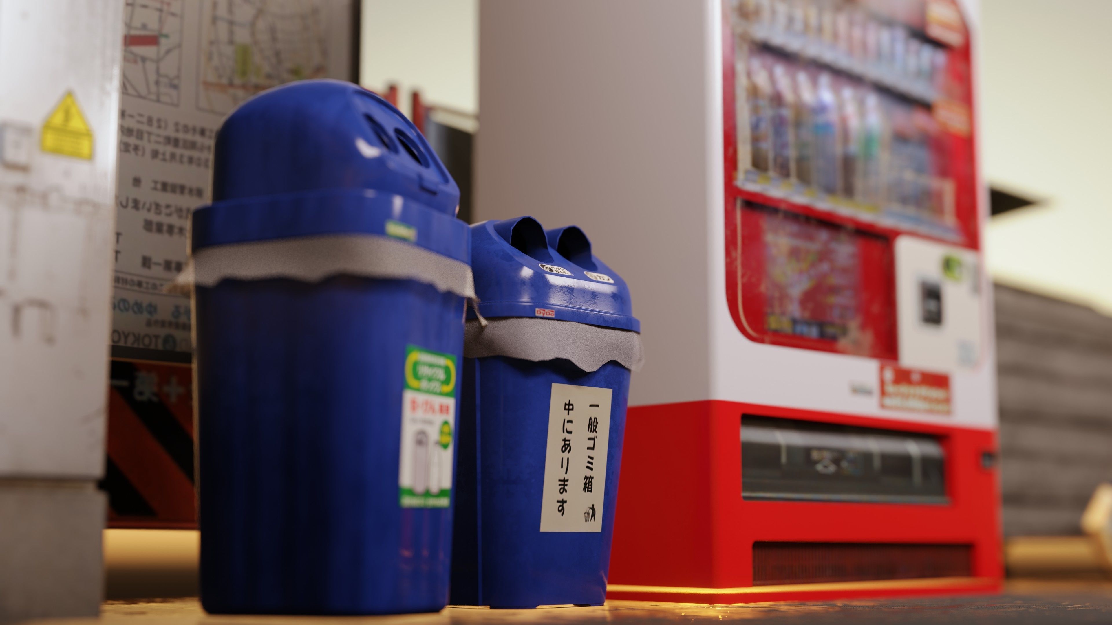 Vending Machine 5 Low-poly 3D model_10