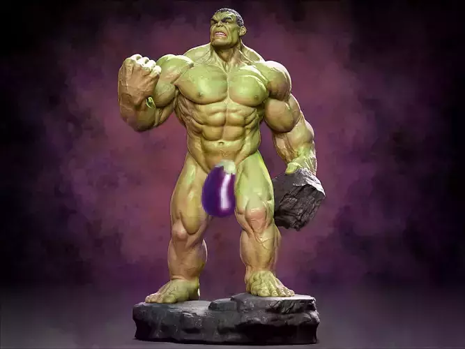 Hulk NSFW 3D print model