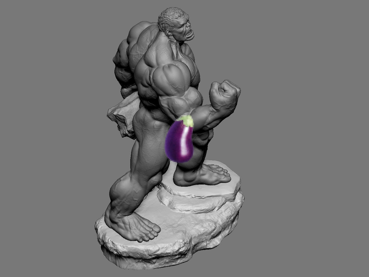 Hulk NSFW 3D print model_60