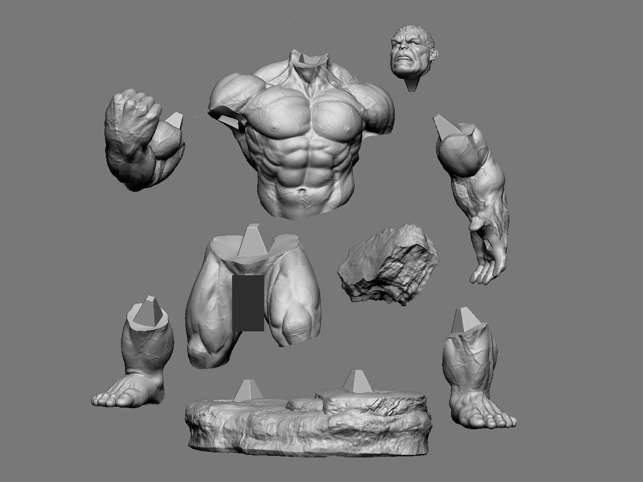 Hulk NSFW 3D print model_63