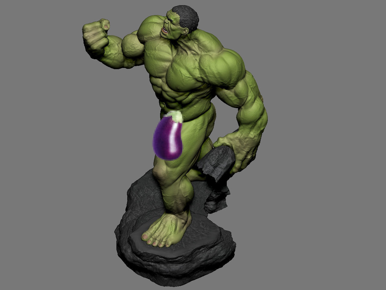 Hulk NSFW 3D print model_49
