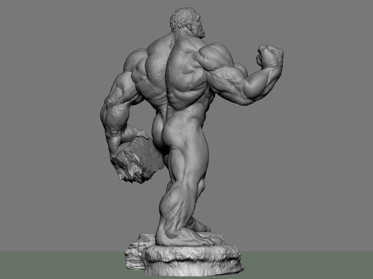 Hulk NSFW 3D print model_10