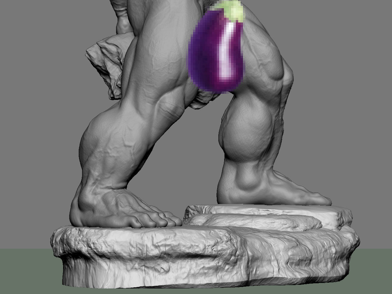 Hulk NSFW 3D print model_44