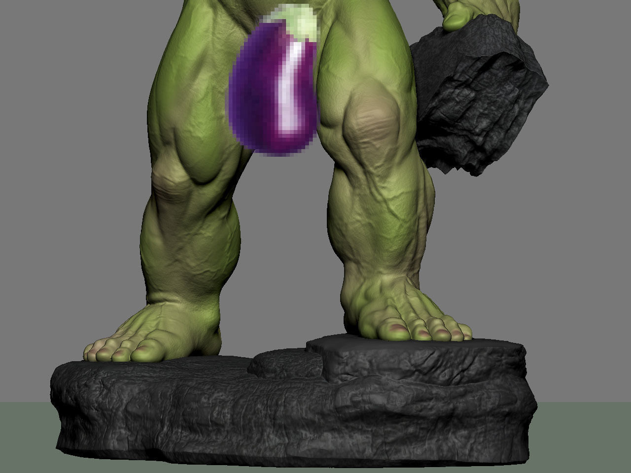 Hulk NSFW 3D print model_31