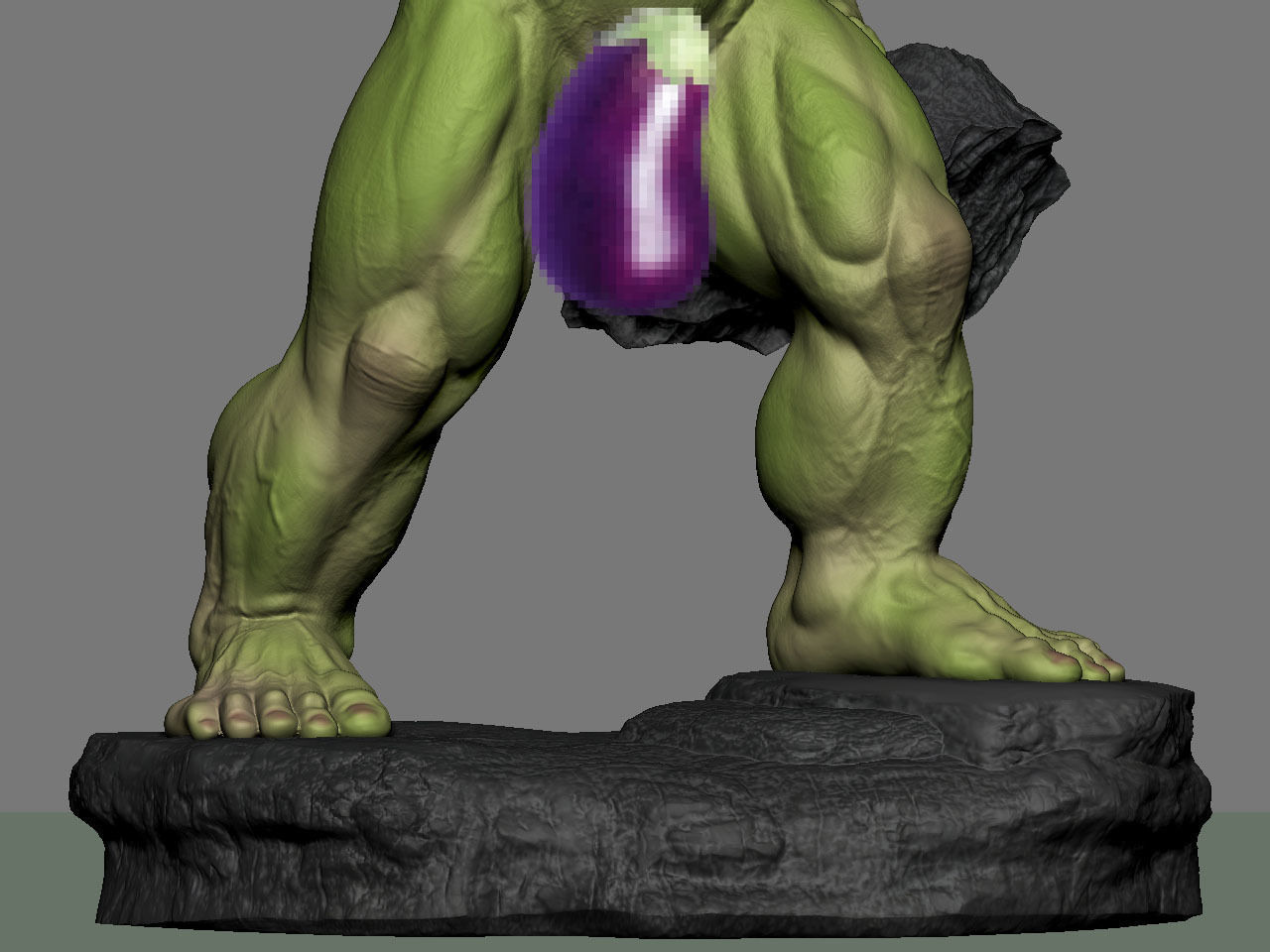 Hulk NSFW 3D print model_45