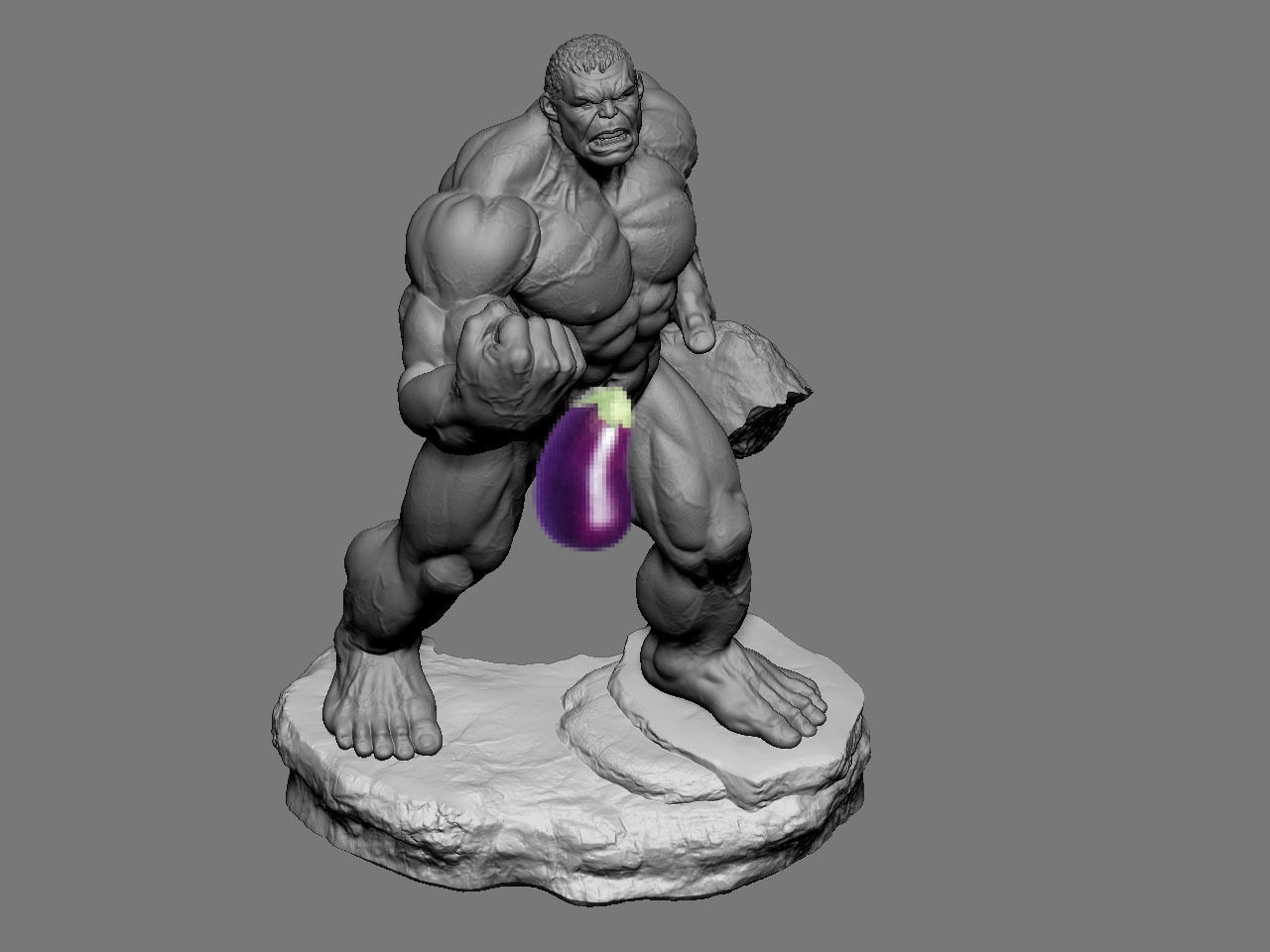 Hulk NSFW 3D print model_62