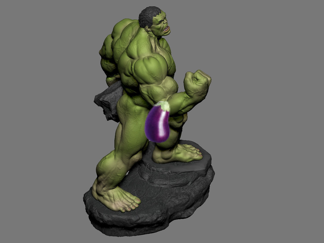 Hulk NSFW 3D print model_59