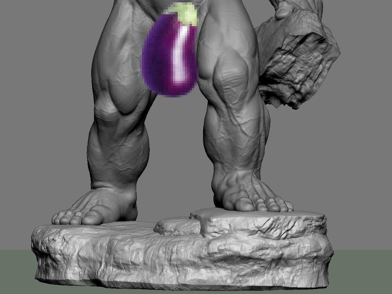 Hulk NSFW 3D print model_32